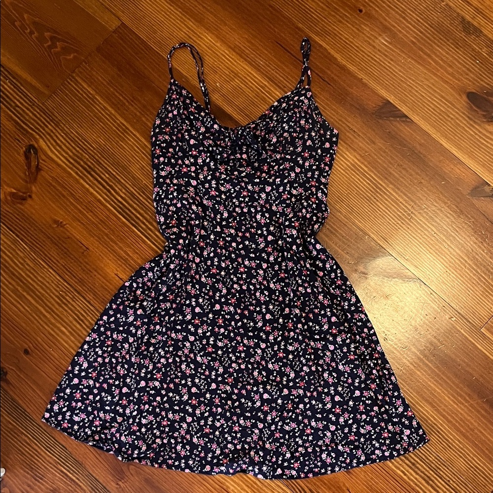 Floral Spaghetti Strap Dress